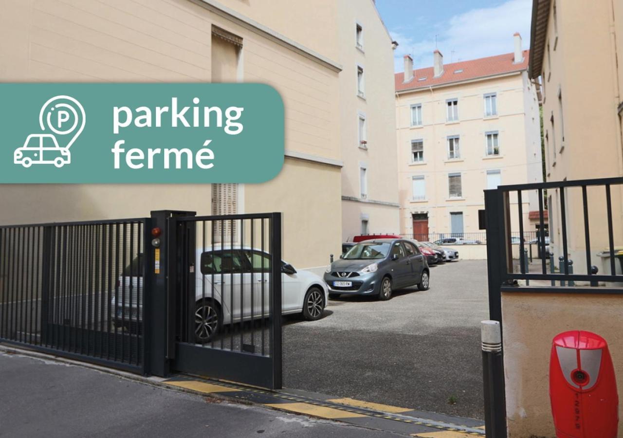 Cosy Appartement Lyon Valmy - Parking Eksteriør billede